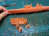 3d Printed Kits 1/700 Hms Minotaur Cruiser(full Hull/waterline)